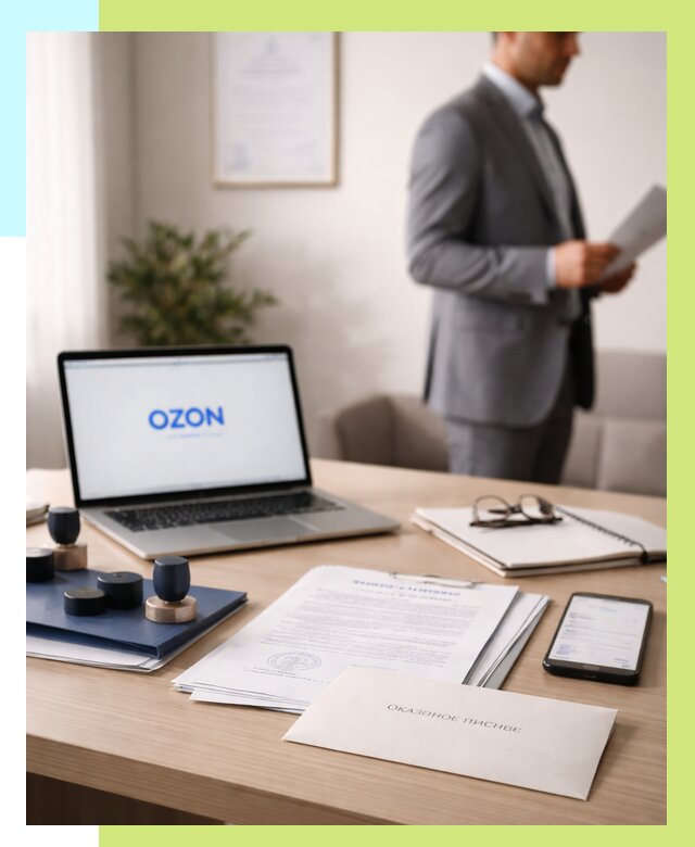 Отказное письмо для Ozon в Ялуторовске от 3615 р. | Сертэкс